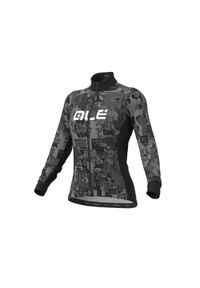 ALÉ CYCLING - Bluza rowerowa damska Alé Cycling Solid Break. Kolor: wielokolorowy, szary, czarny. Sport: kolarstwo #1