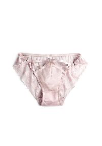 Intica - Figi z paseczkami z gładkiej tkaniny na co dzień Manlia. Kolor: różowy. Materiał: tkanina. Wzór: gładki