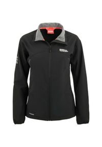 NORBERT BLANC SPORTS - Nordblanc damska kurtka soft-shell, cienka, czarna, rozmiar 36. Kolor: czarny. Materiał: softshell. Sport: turystyka piesza #1