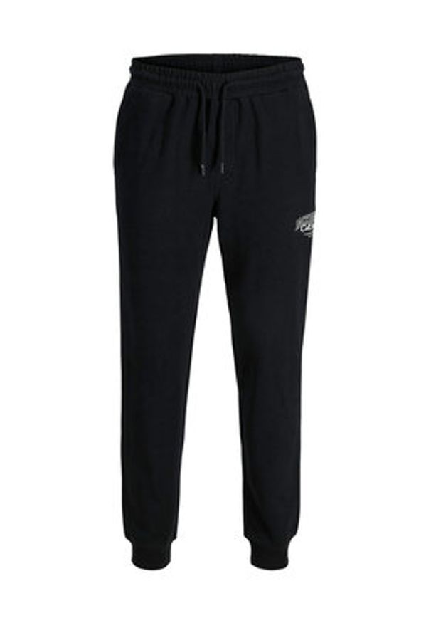 Jack & Jones Komplet 2 par spodni Gordon 12286762 Czarny Regular Fit. Kolor: czarny. Materiał: bawełna