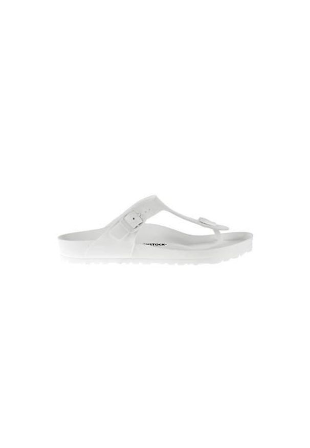 Japonki damskie Birkenstock Gizeh Eva. Zapięcie: bez zapięcia. Kolor: biały. Materiał: syntetyk, materiał. Szerokość cholewki: normalna