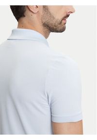 Lacoste Polo PH5056 Błękitny Slim Fit. Typ kołnierza: polo. Kolor: niebieski. Materiał: syntetyk #3
