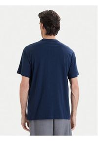Versace Jeans Couture T-Shirt 80GAHT05 CJ00T Granatowy Regular Fit. Kolor: niebieski. Materiał: bawełna #3