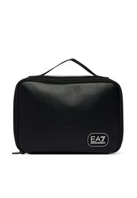 EA7 Emporio Armani Kosmetyczka 7X000756 AF29345 Czarny. Kolor: czarny. Materiał: skóra #1