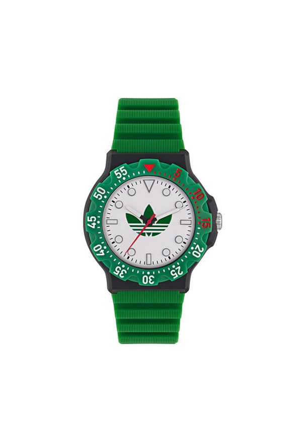 Adidas - adidas Zegarek AO Style Discoverer Two AOSY25512 Zielony. Kolor: zielony