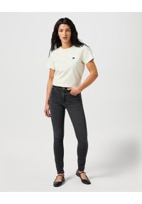 Wrangler - DAMSKIE SPODNIE WRANGLER HIGH SKINNY BLACK 112352302 #5