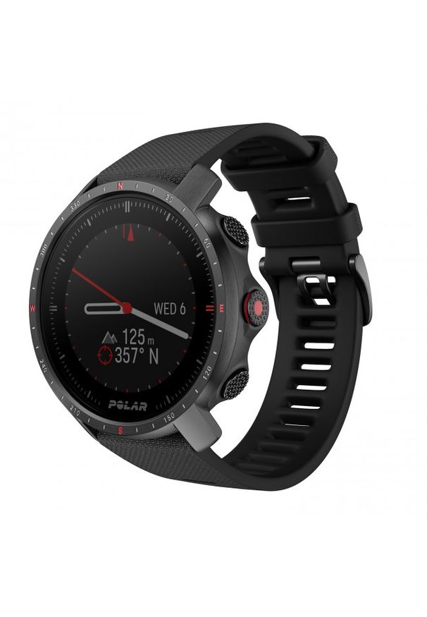 Zegarek sportowy POLAR GRIT X PRO czarny M/L. Kolor: czarny. Materiał: polar. Styl: sportowy