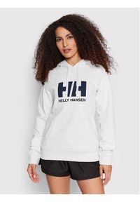 Helly Hansen Bluza Logo 33978 Szary Regular Fit. Kolor: szary. Materiał: bawełna #1