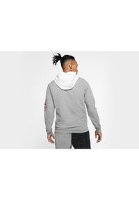Nike - Bluza męska nike air jordan jumpman classics fleece pullover hoodie carbon. Kolor: szary. Materiał: bawełna, poliester. Sport: bieganie #1