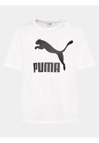 Puma T-Shirt Classics Logo 530088 Biały Regular Fit. Kolor: biały. Materiał: bawełna #1
