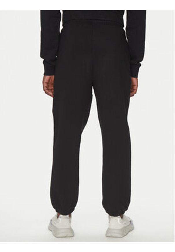 Hugo - HUGO Spodnie dresowe Dacusi 50534952 Czarny Relaxed Fit. Kolor: czarny. Materiał: bawełna