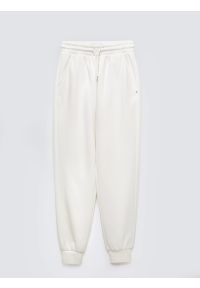Big-Star - Spodnie damskie dresowe białe Fonia 100. Okazja: na spacer, na co dzień. Kolor: biały. Materiał: dresówka. Typ sukienki: sportowe. Styl: casual, sportowy #5