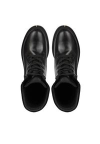 Geox Botki D36UPA-04322 C9999 Czarny. Kolor: czarny. Materiał: skóra #4