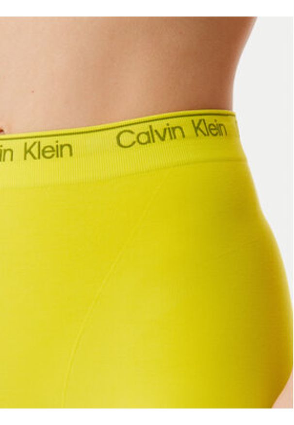 Calvin Klein Underwear Szorty sportowe LV00QF8324 Żółty. Kolor: żółty. Materiał: syntetyk