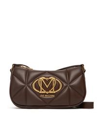 Love Moschino - LOVE MOSCHINO Torebka JC4083PP0NLC0313 Brązowy. Kolor: brązowy. Materiał: skórzane #10