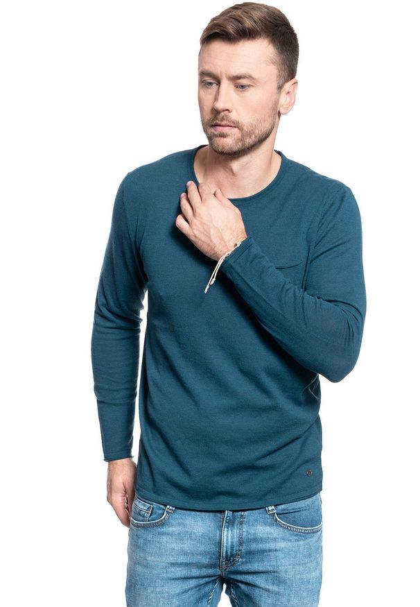 Mustang - MĘSKI SWETER MUSTANG EMIL C JUMPER 1009792 5243