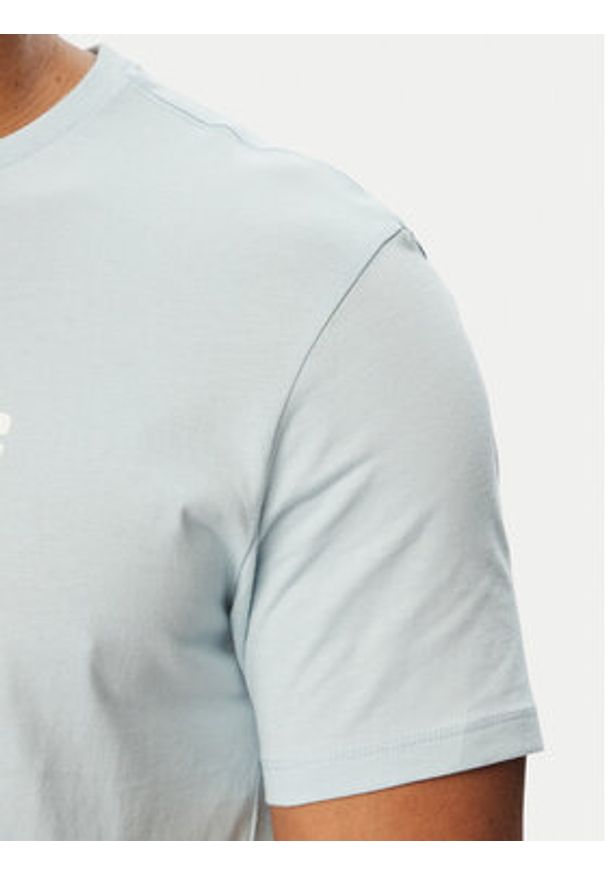 Calvin Klein Jeans T-Shirt SS 30s EU LV04RG800G Niebieski Regular Fit. Kolor: niebieski. Materiał: bawełna