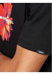 Vans T-Shirt Blooming VN0A54CF Czarny Classic Fit. Kolor: czarny. Materiał: bawełna #4