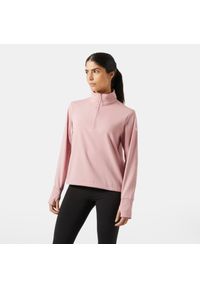 Damska bluza dresowa Helly Hansen Versalite. Kolor: różowy. Materiał: dresówka. Sport: turystyka piesza