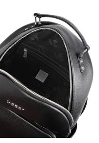 Kazar - Duży skórzany plecak w stylu minimal. Kolor: czarny. Materiał: skóra. Styl: elegancki, casual #2