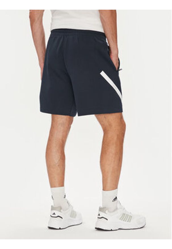 Adidas - adidas Szorty sportowe Z.N.E. JW4742 Granatowy Regular Fit. Kolor: niebieski. Materiał: bawełna. Styl: sportowy