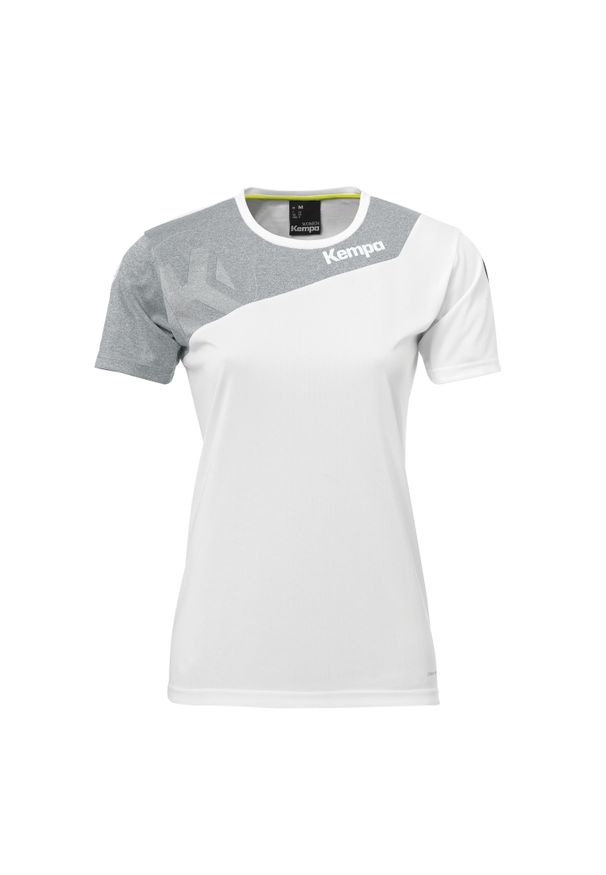 KEMPA - Damska koszulka Kempa Core 2.0. Kolor: wielokolorowy, szary, biały. Materiał: tkanina, poliester