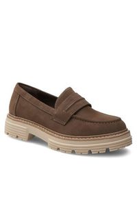 Jenny - JENNY Loafersy MOLLIE WS6211-07 Brązowy. Kolor: brązowy. Materiał: materiał #7