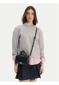 Tommy Jeans Torebka Tjw City Trunk Crossover AW0AW18084 Czarny. Kolor: czarny. Materiał: skórzane #5