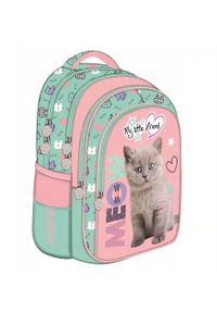 NoName - Plecak 4-komorowy BPL-58 My Little Friend Fluffy Kitty