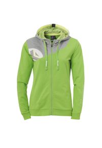 KEMPA - Damska kurtka z kapturem Kempa Core 2.0. Typ kołnierza: kaptur. Kolor: wielokolorowy, szary, zielony. Sport: fitness, piłka ręczna