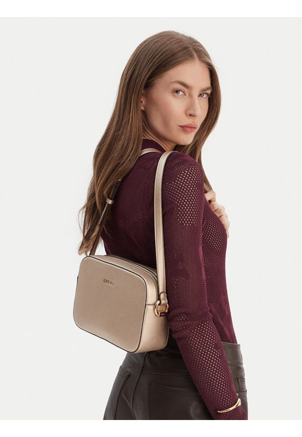 Liu Jo Torebka AA6211 E1012 Złoty. Kolor: złoty. Materiał: skórzane