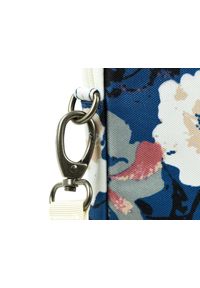 CANVASLIFE - Torba Canvaslife 15''-16'' blue camellia. Materiał: materiał. Wzór: aplikacja, kwiaty #8