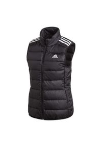 Adidas - Essentials Down Vest. Kolor: czarny. Długość rękawa: bez rękawów