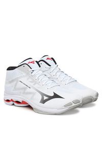 Mizuno Buty halowe Wave Lightning Pro Mid V1GA2665 59 Biały. Kolor: biały. Materiał: materiał. Model: Mizuno Wave #2