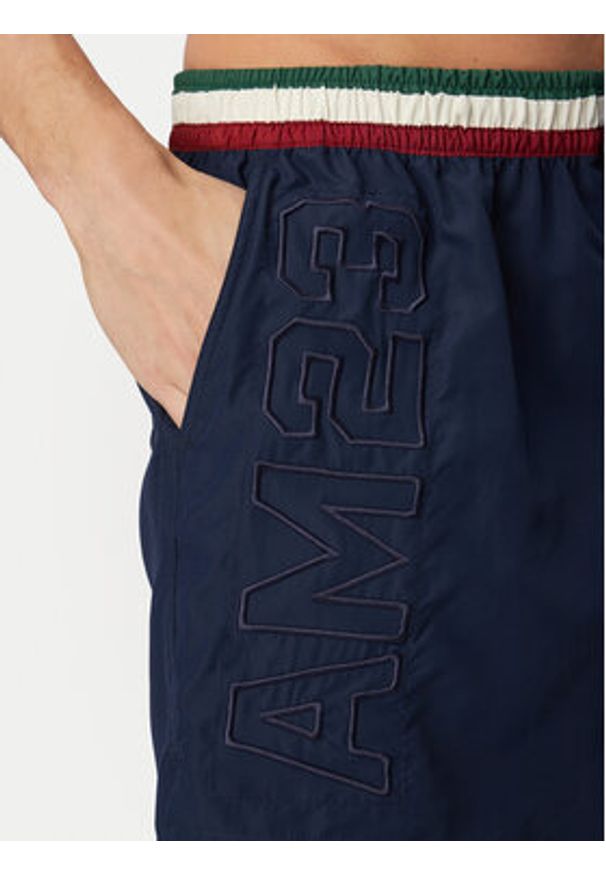Aeronautica Militare Szorty kąpielowe 261BW0233UCT02967 Granatowy Regular Fit. Kolor: niebieski. Materiał: syntetyk