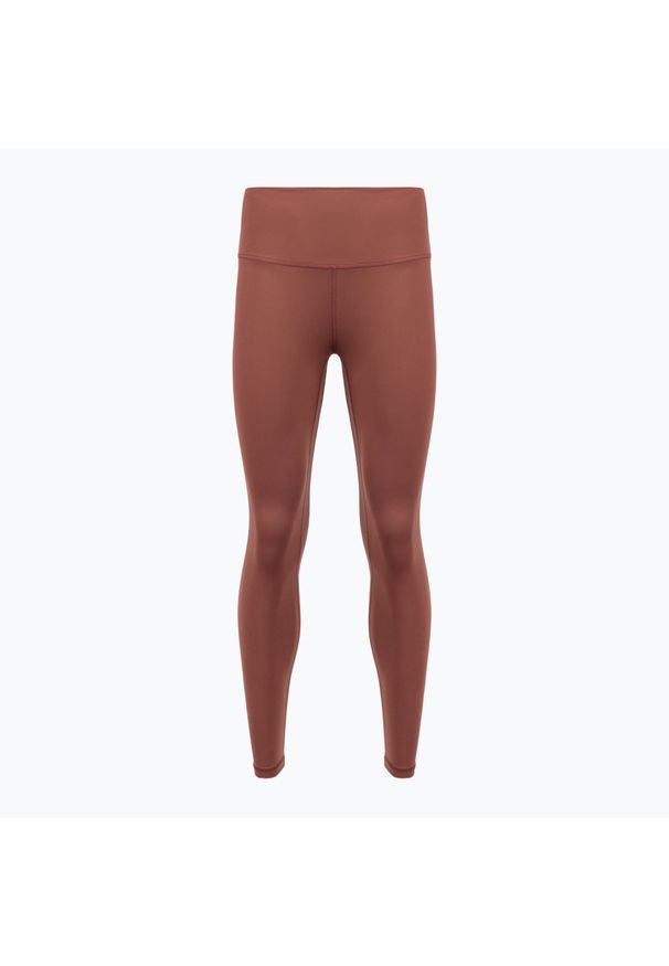 Joy in me - Legginsy do jogi damskie JOYINME 7/8 Unity Ease. Kolor: brązowy. Sport: joga i pilates