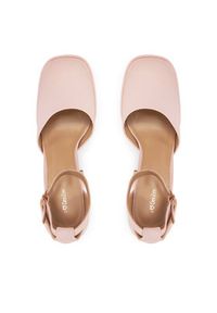DeeZee Półbuty LW85478-6 Różowy. Kolor: różowy. Materiał: materiał #4