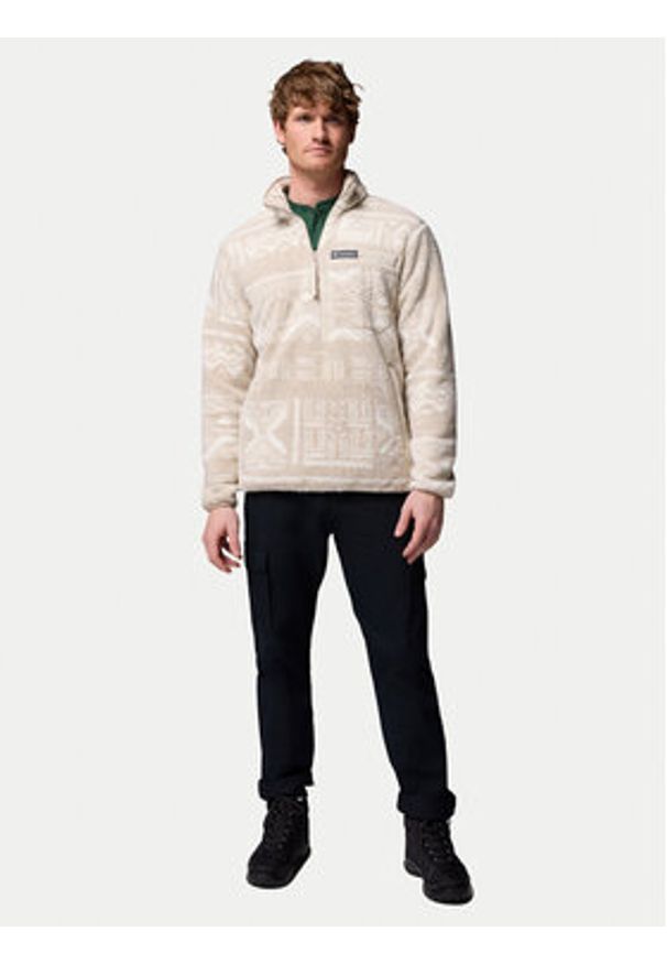 columbia - Columbia Polar Rugged Ridge™ 2135471 Beżowy Regular Fit. Kolor: beżowy. Materiał: syntetyk