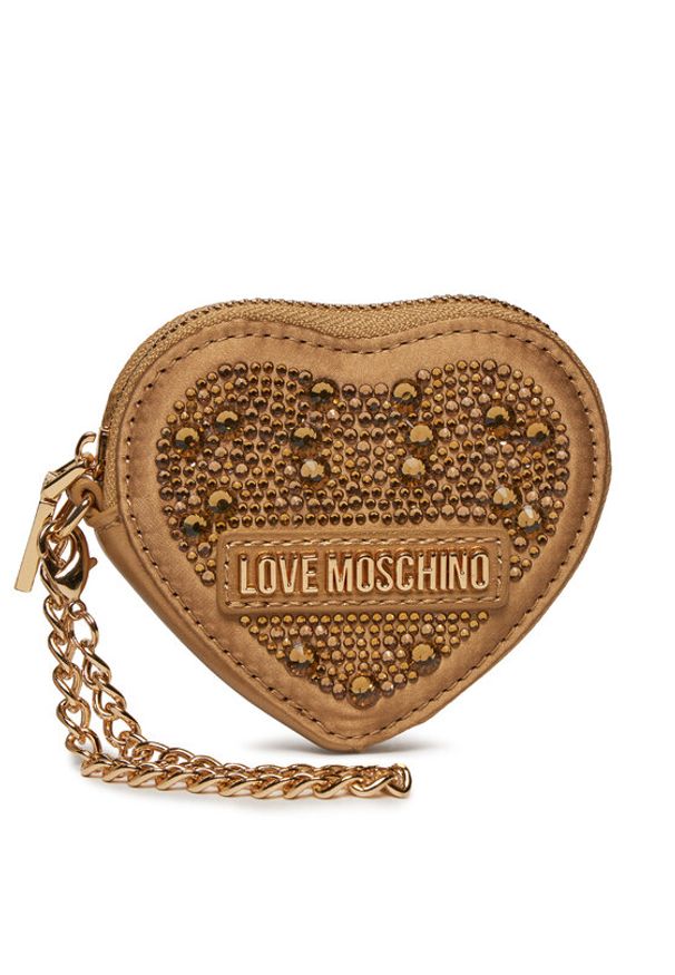Love Moschino - LOVE MOSCHINO Bilonówka JC6450PP4IK2112A Złoty. Kolor: złoty. Materiał: materiał