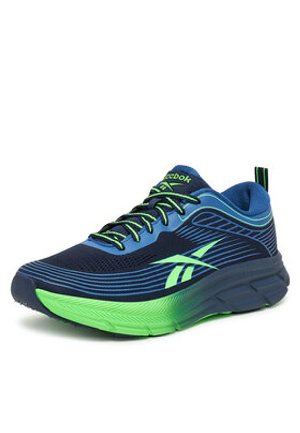 Reebok Sneakersy ROAD STRIDER 100241132 Granatowy. Kolor: niebieski. Materiał: materiał