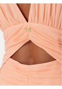 Marciano Guess Sukienka wieczorowa G6GK14 W2374 Pomarańczowy jasny Regular Fit. Kolor: pomarańczowy. Materiał: wiskoza. Styl: wizytowy #4