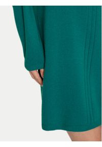 United Colors of Benetton - United Colors Of Benetton Sukienka dzianinowa 1044DV01S Zielony Regular Fit. Kolor: zielony. Materiał: wełna #5
