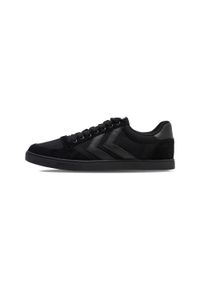 Trenerzy Hummel Slimmer Stadil Tonal. Kolor: czarny. Materiał: zamsz