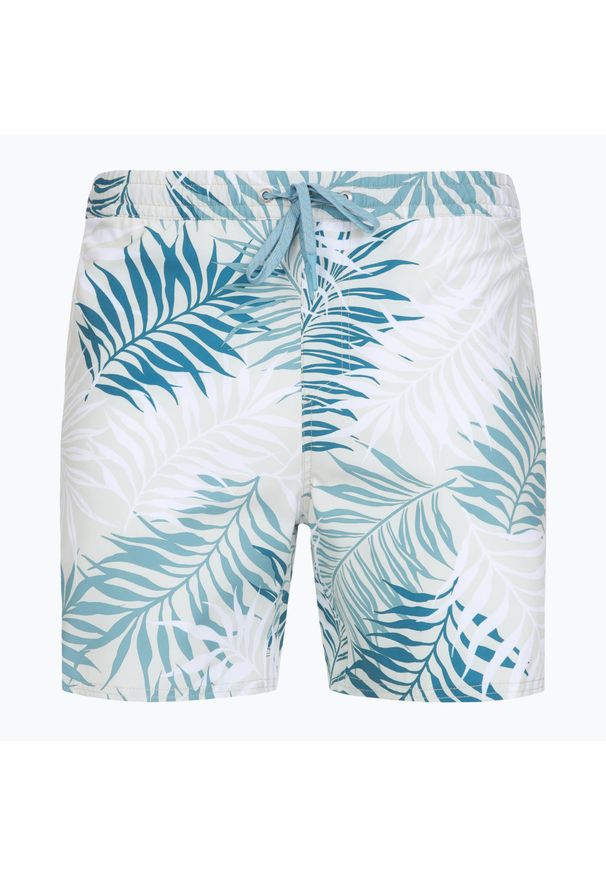 Szorty kąpielowe męskie Quiksilver Wild Fern Volley 17". Kolor: niebieski
