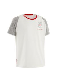 KIPSTA - Koszulka piłkarska dla dorosłych Kipsta FF100 Anglia. Materiał: bawełna, materiał, poliester. Sezon: lato. Sport: piłka nożna #1
