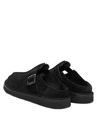 Clarks Klapki Solsbury Mule. 26184167 Czarny. Kolor: czarny. Materiał: zamsz, skóra #4