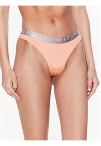 Emporio Armani Underwear Komplet 2 par stringów 163333 3R235 02662 Pomarańczowy. Kolor: pomarańczowy. Materiał: syntetyk