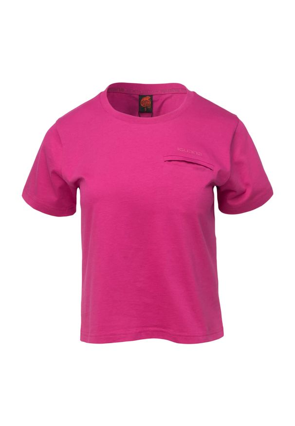 Iguana - Koszulka Igwezi Dla Kobiet. Kolor: czerwony. Sport: turystyka piesza