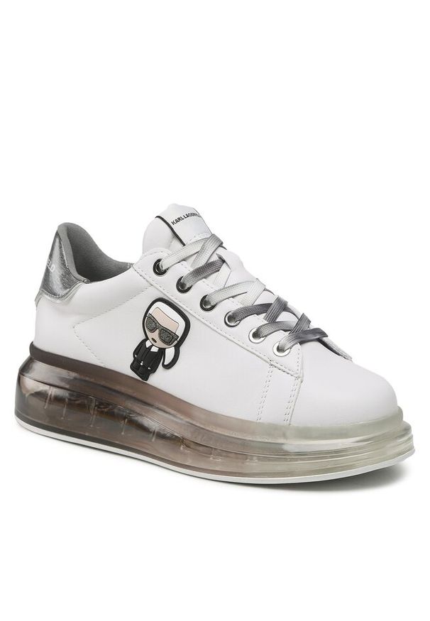 Karl Lagerfeld - Sneakersy KARL LAGERFELD. Kolor: biały