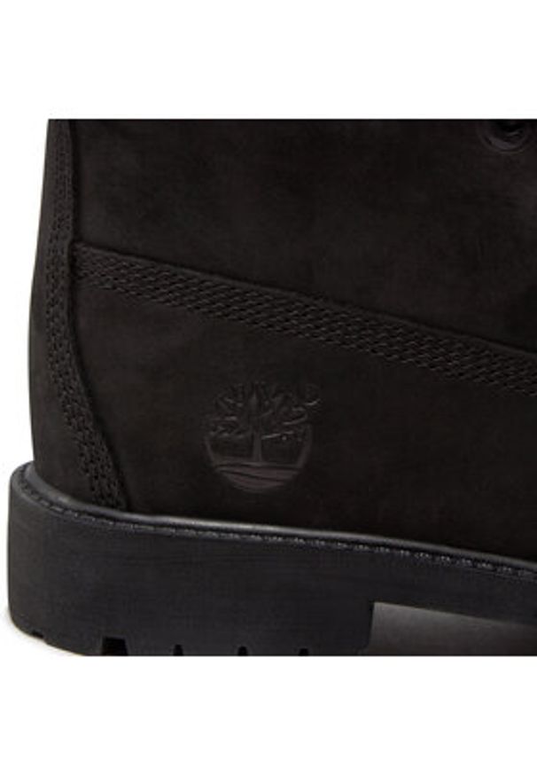 Timberland Trapery 6In Prem 12907/TB0129070011 Czarny. Kolor: czarny. Materiał: nubuk, skóra